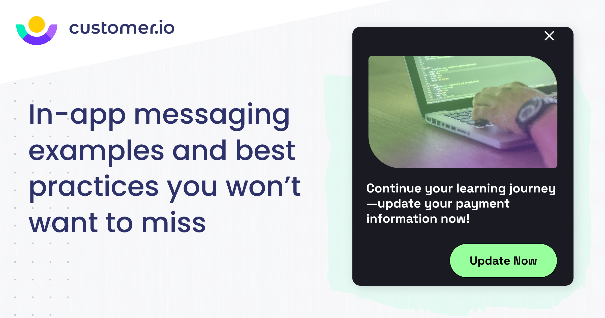 in-app messaging examples and best practices