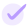 purple check mark